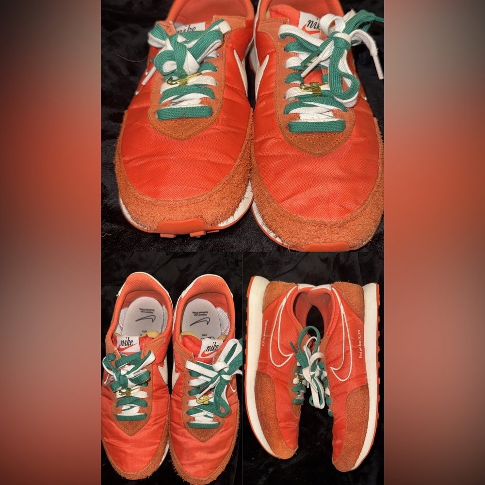 Nike WAFFLE TRAINER 2 'FIRST USE - IN ORANGE' SIZE 10 Men’s - Picture 3 of 9